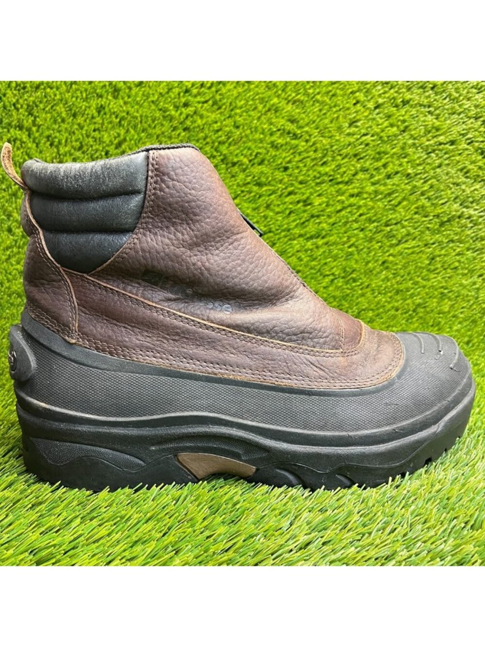 LaCrosse Mens Size 12 Brown Black Classic Outdoor Leather Winter Snow Boots‎